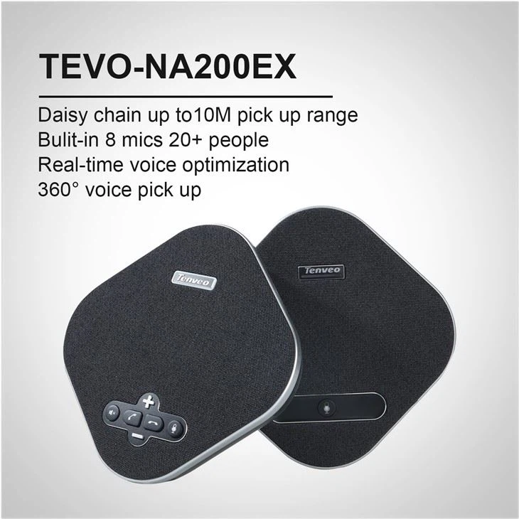 Omnidirectionele microfoon voor videoconferenties